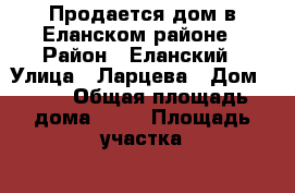 Продается дом в Еланском районе › Район ­ Еланский › Улица ­ Ларцева › Дом ­ 23 › Общая площадь дома ­ 60 › Площадь участка ­ 10 › Цена ­ 550 000 - Волгоградская обл., Еланский р-н, Краишево с. Недвижимость » Дома, коттеджи, дачи продажа   . Волгоградская обл.